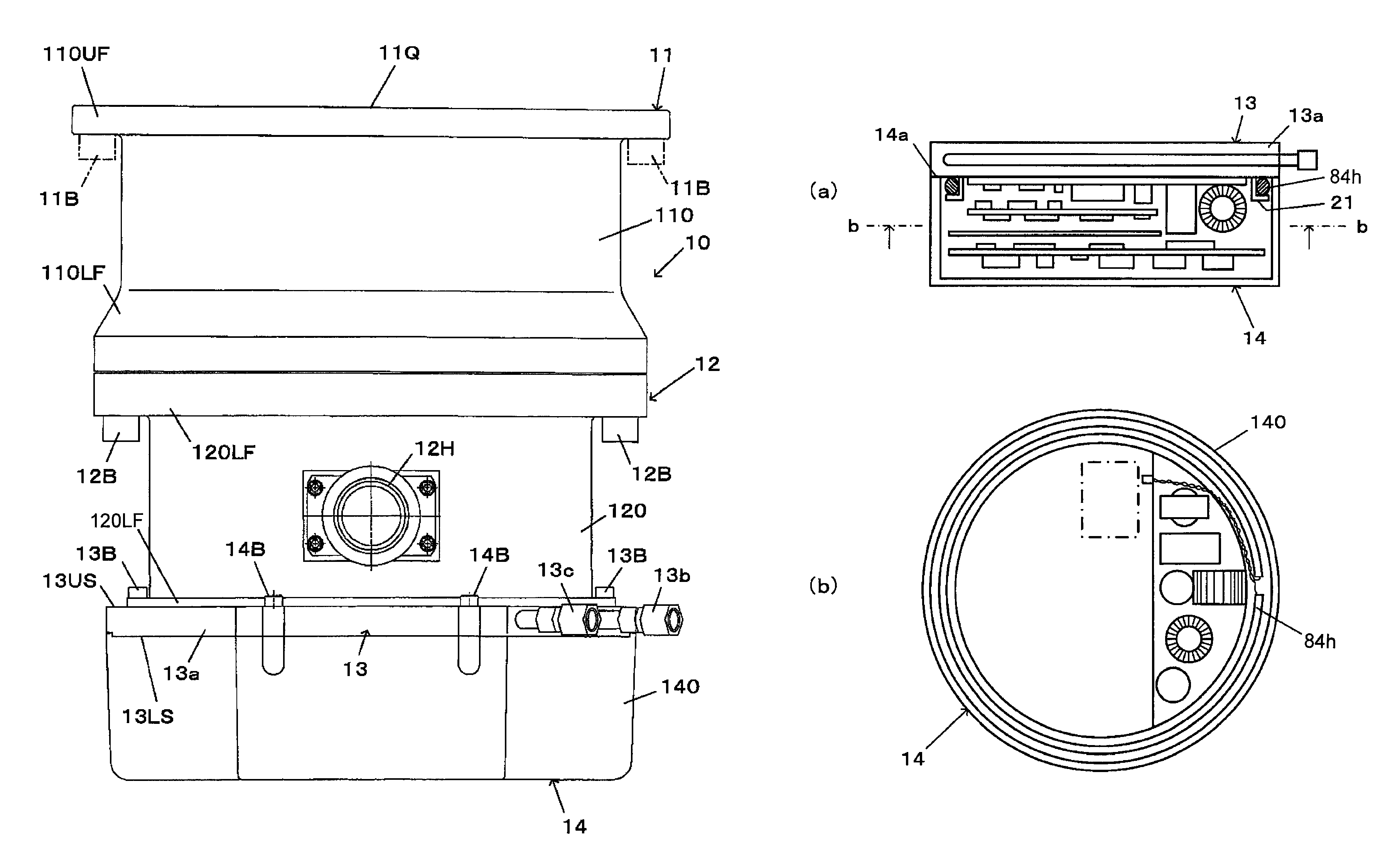 Turbomolecular pump device and controlling device thereof