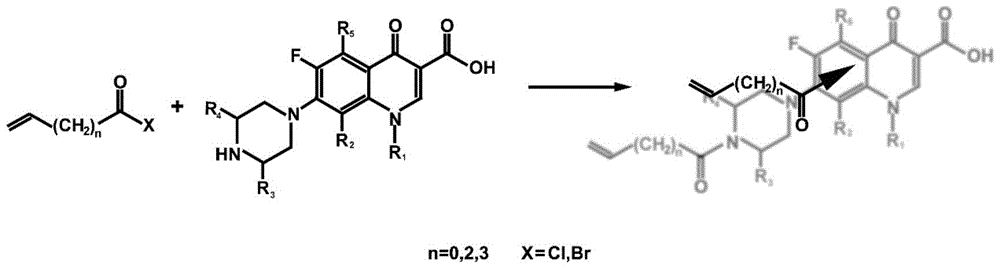 A kind of polymer antibacterial agent for water-based ecological synthetic leather and preparation method thereof