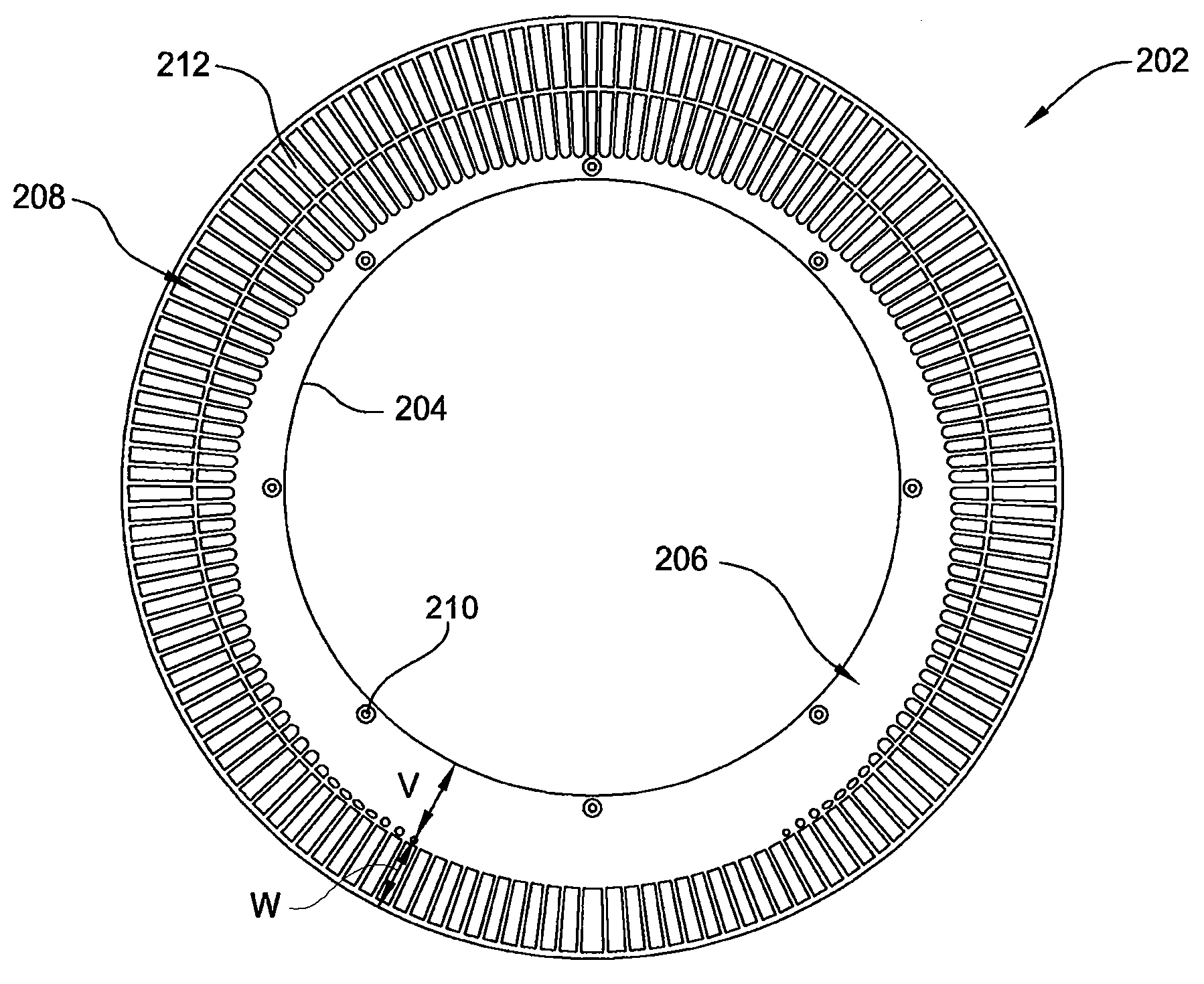 Gas flow equalizer plate suitable for use in a substrate process chamber