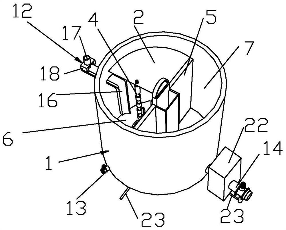 A kind of pesticide spray barrel for unmanned aerial vehicle and its operation method