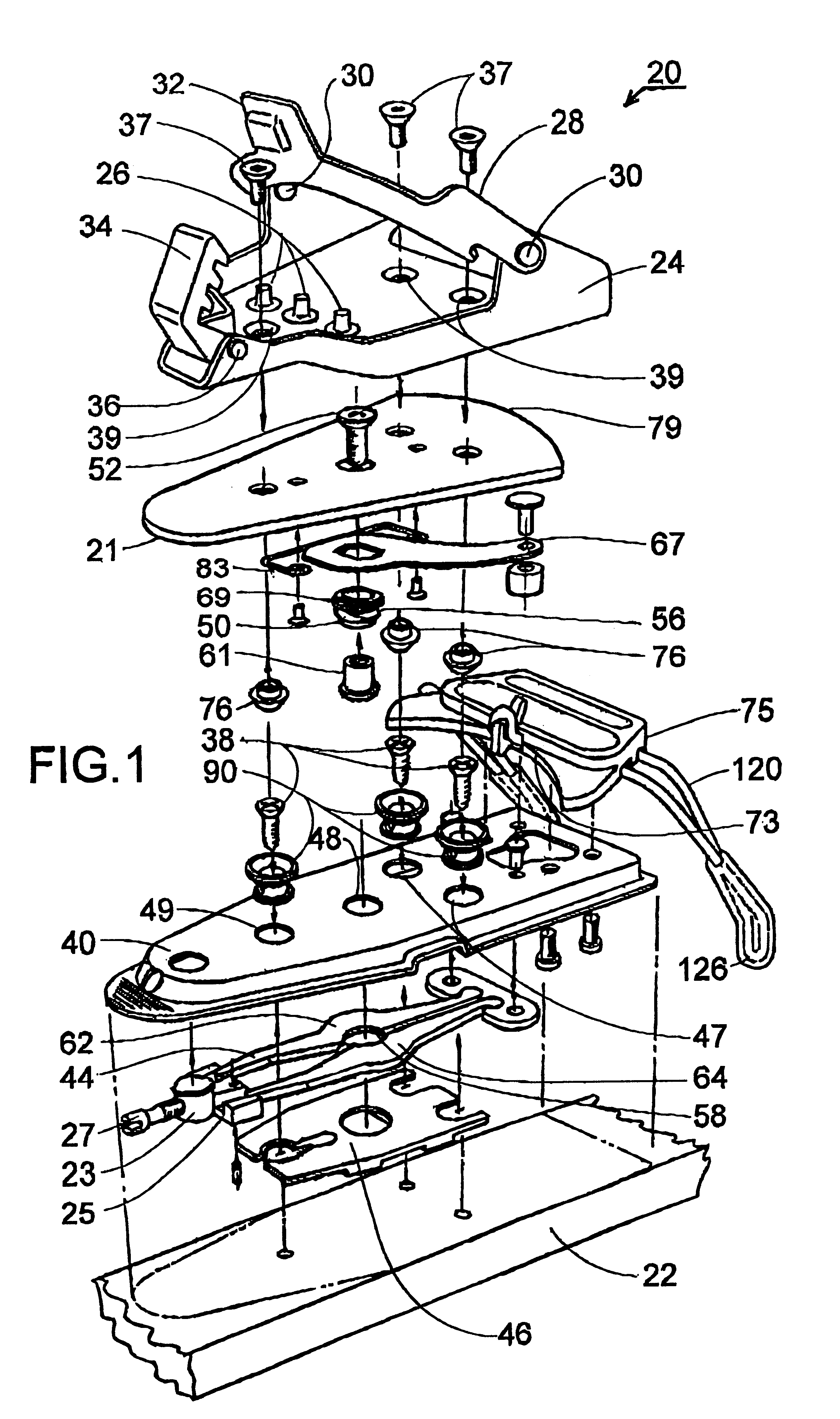 Release binding and brake for telemark and cross-country skis