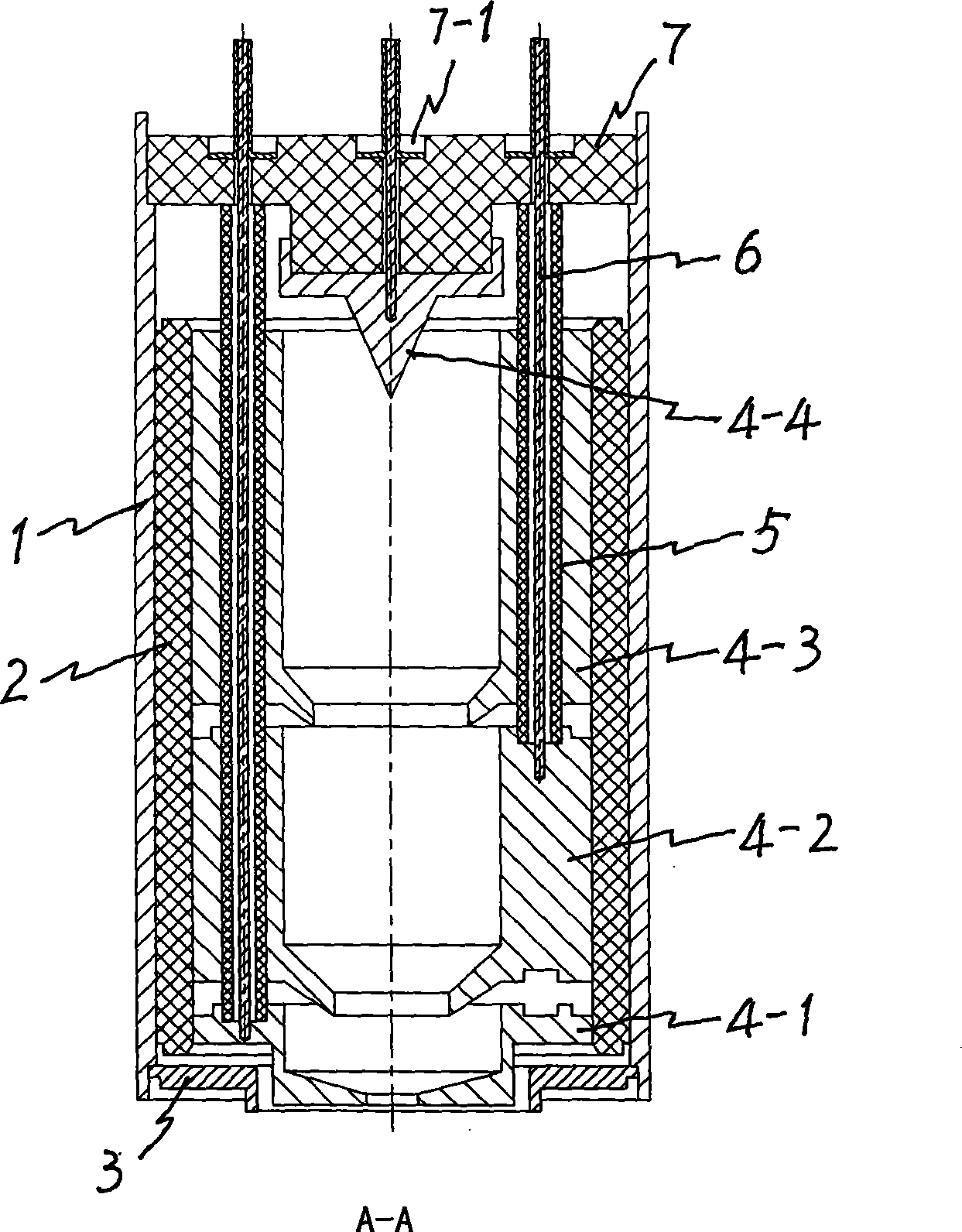 Multi-level depressurization collector for traveling wave tube