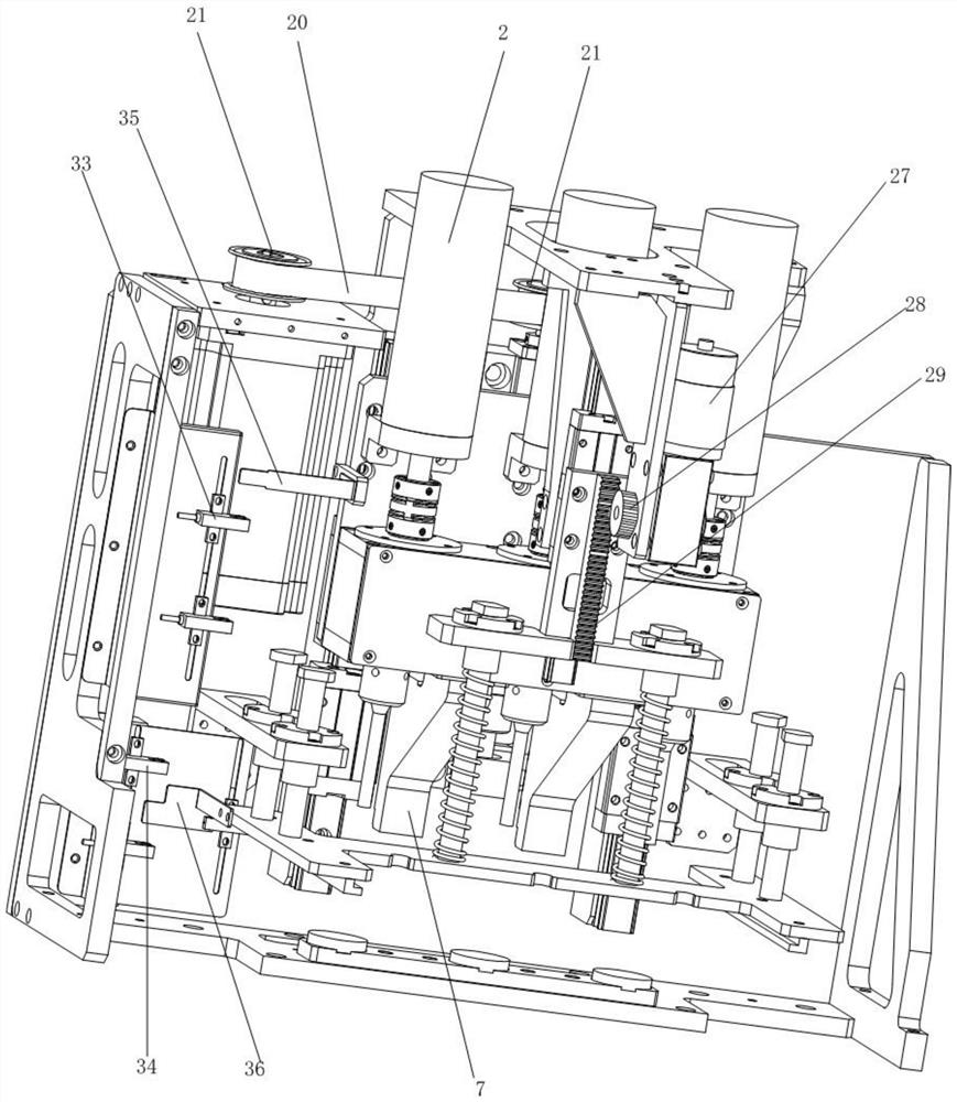 Synchronous punching mechanism