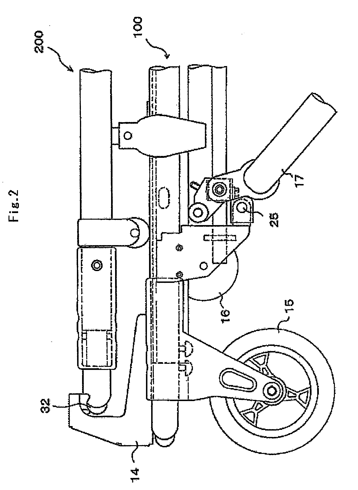 On-vehicle stretcher and litter