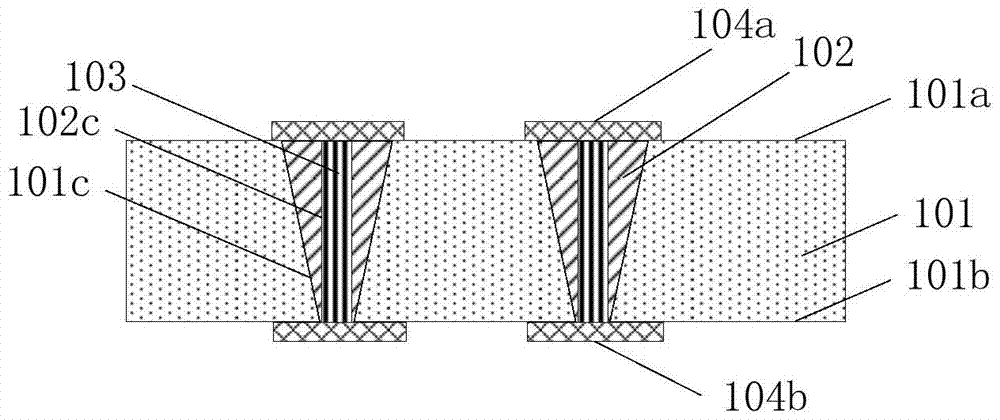 Adapter board and its manufacturing method, packaging structure