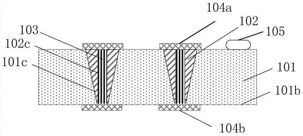 Adapter board and its manufacturing method, packaging structure