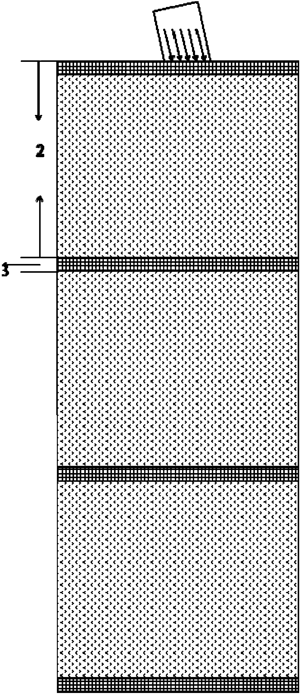 Ecological drainage canal construction method