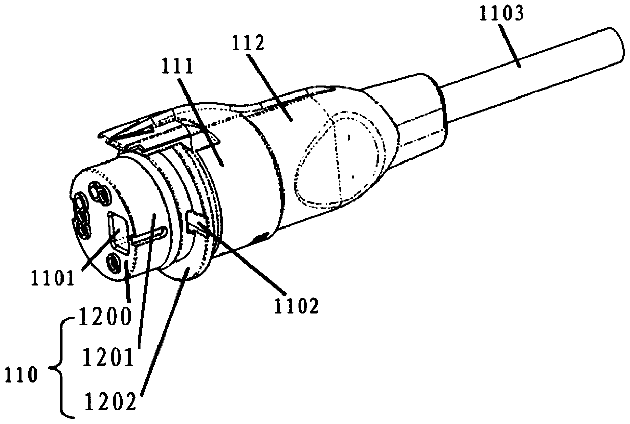 Signal adapter of invasive blood pressure transducter and invasive blood pressure monitoring system