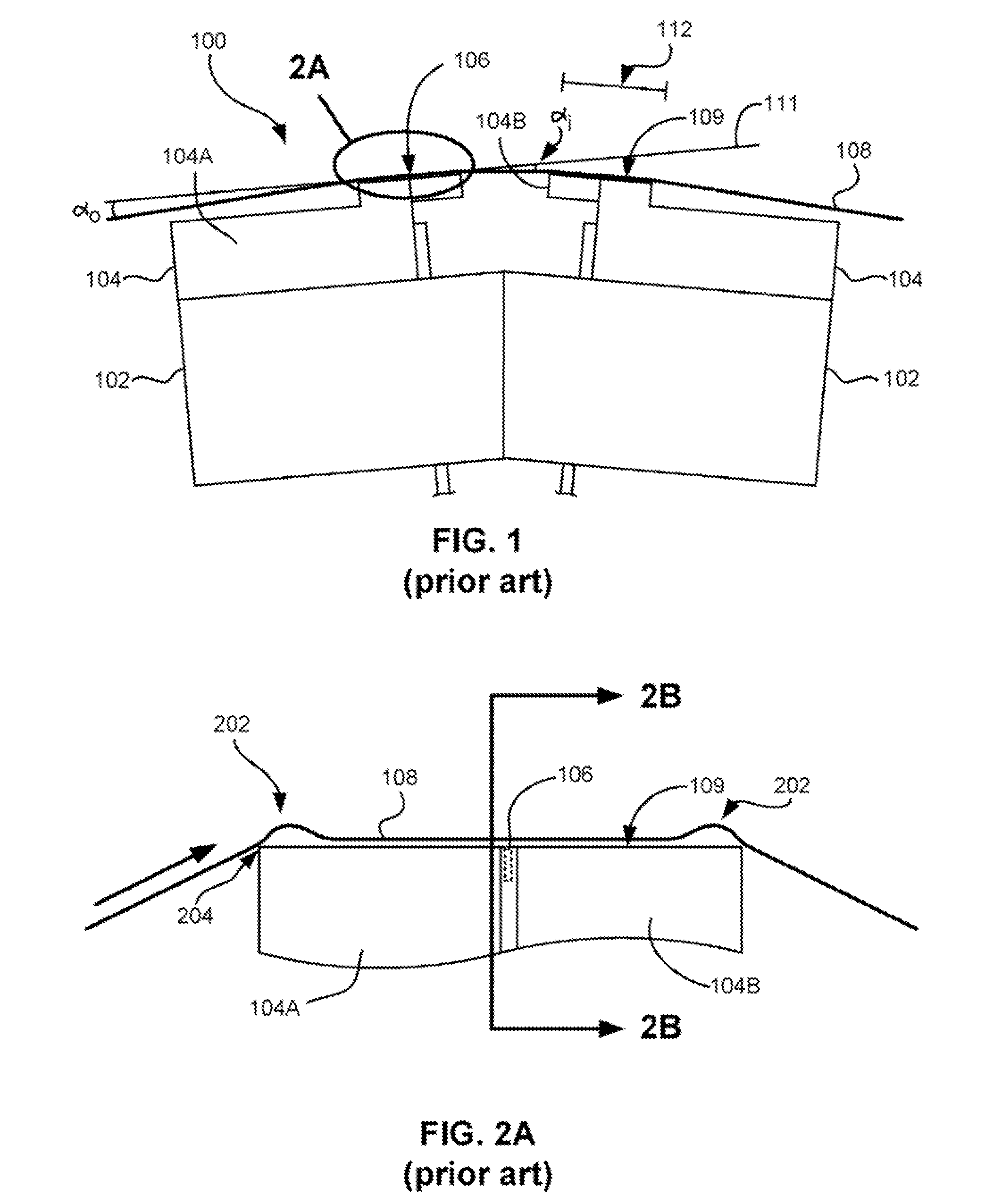 Tape head with outrigger