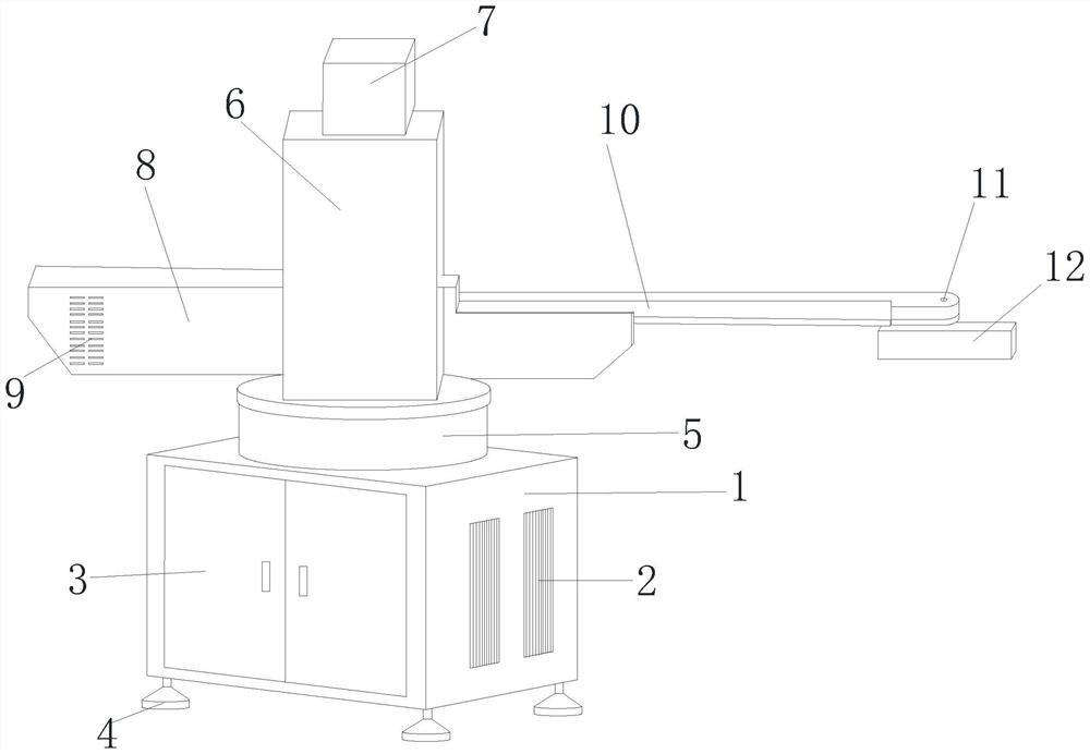 Hot forging manipulator arm