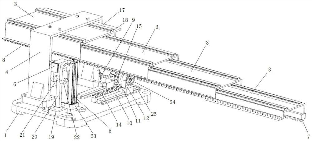 A flexion and extension device based on directional wheel meshing transmission and its application method