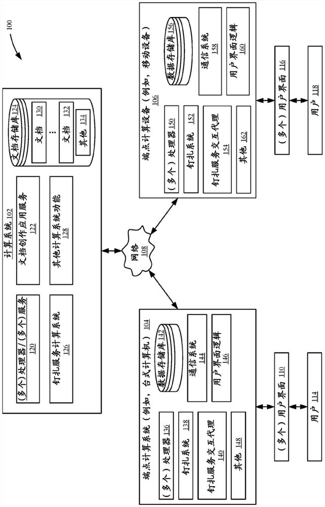 Synchronization of content between a cloud store and a pinned object on a mobile device