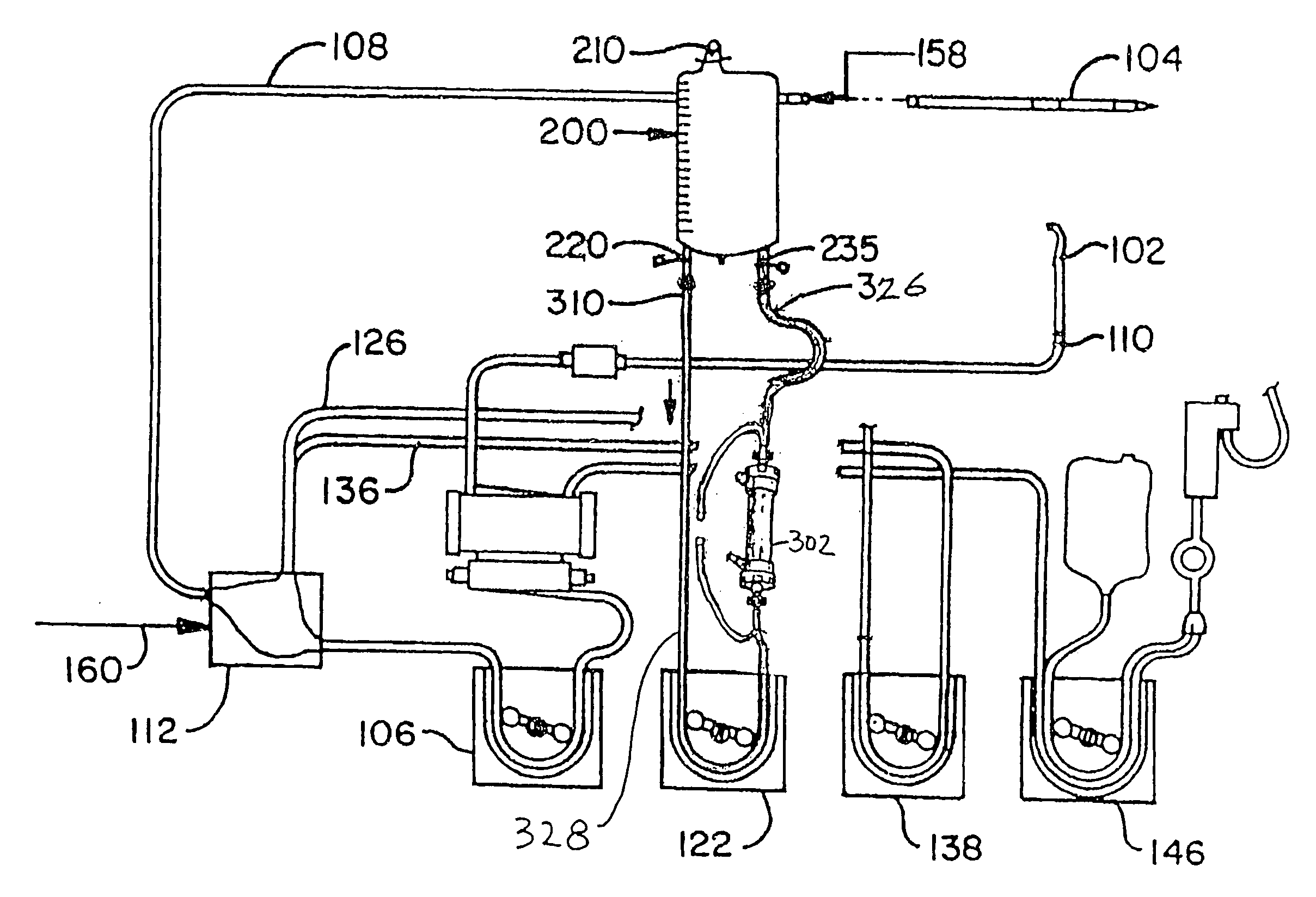 Method of recovering blood from an extracorporeal circuit