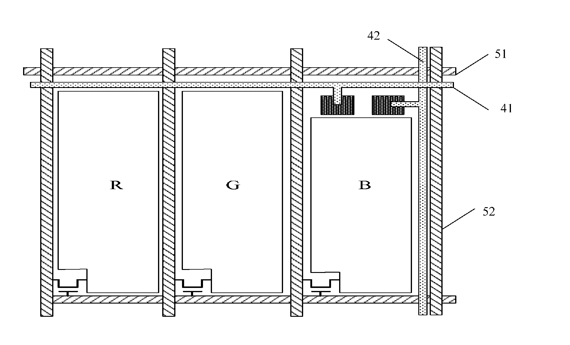 Liquid Crystal Display Touch Screen Array Substrate and the Corresponding Liquid Crystal Display Touch Screen