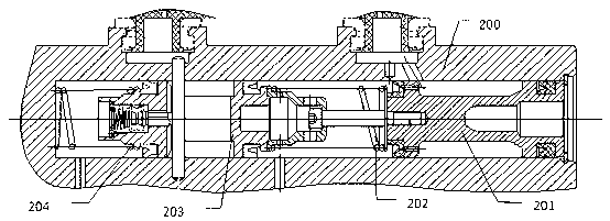 Hydraulic unit for integrated automobile brake system