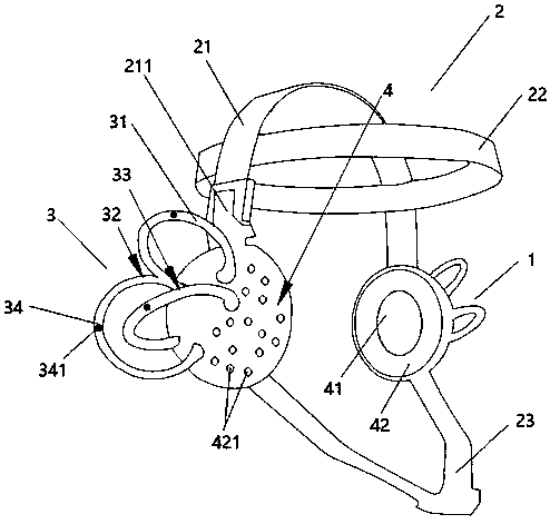 Wearable otolith returning device