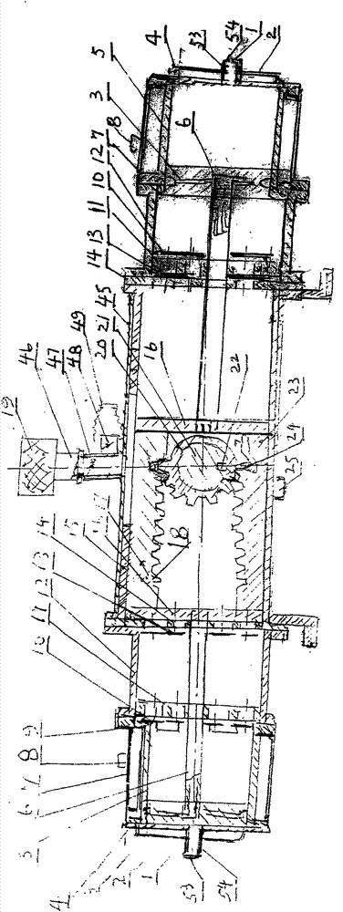 Multi-energy, low-carbon, energy-saving and environment-friendly synchronous one-stroke anti-detonation internal combustion engine