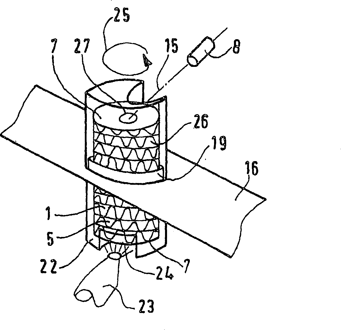 Method for the production of aluminum-containing honeycomb bodies with the aid of radiant heaters