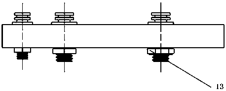 Wire guiding device for electric spark linear cutting machine tool