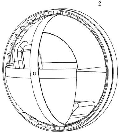 Structural device and integrated control method of ball wheel vehicle based on magnetic levitation