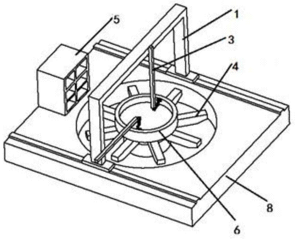 Ultrasonic automatic checking device of large forging pieces of drum body and sealing head