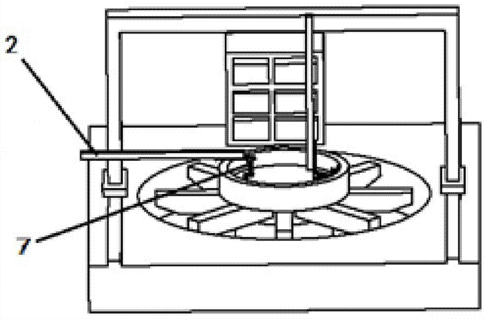 Ultrasonic automatic checking device of large forging pieces of drum body and sealing head