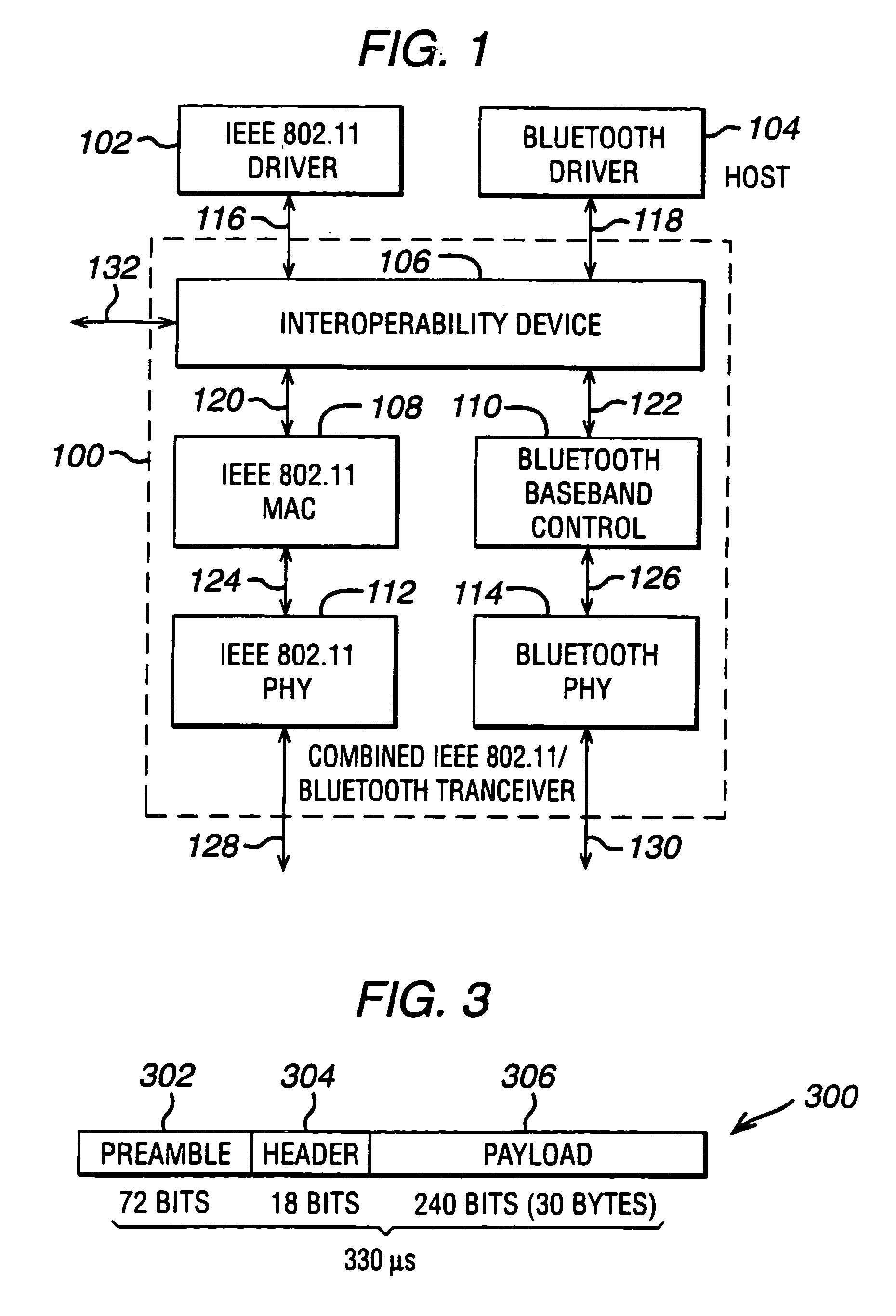 Interoperability for bluetooth/IEEE 802.11