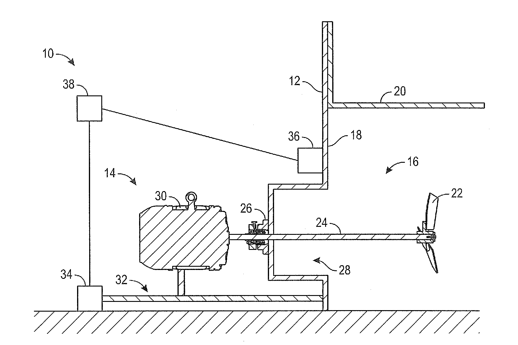 Retractable mixing device and method