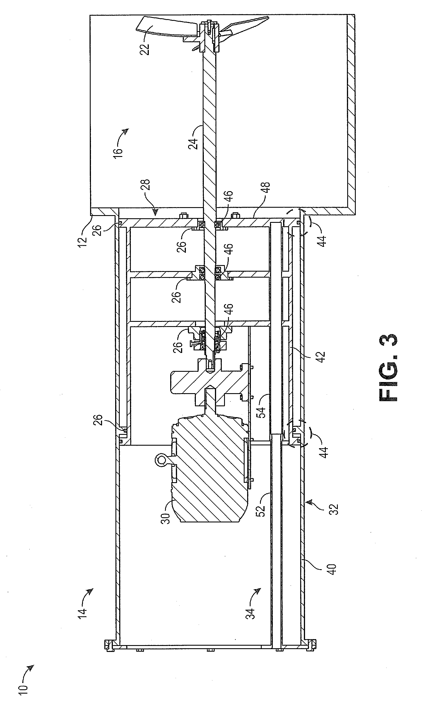 Retractable mixing device and method