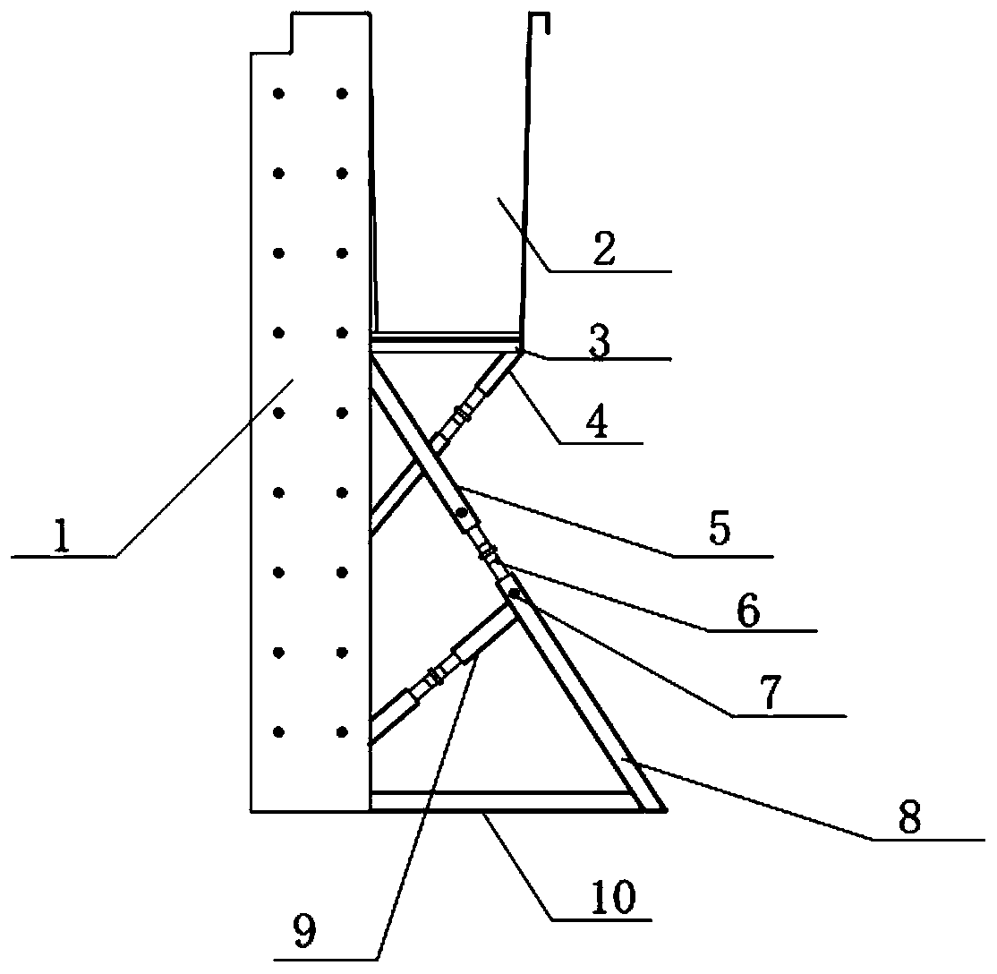 Assembled swimming pool and installation method