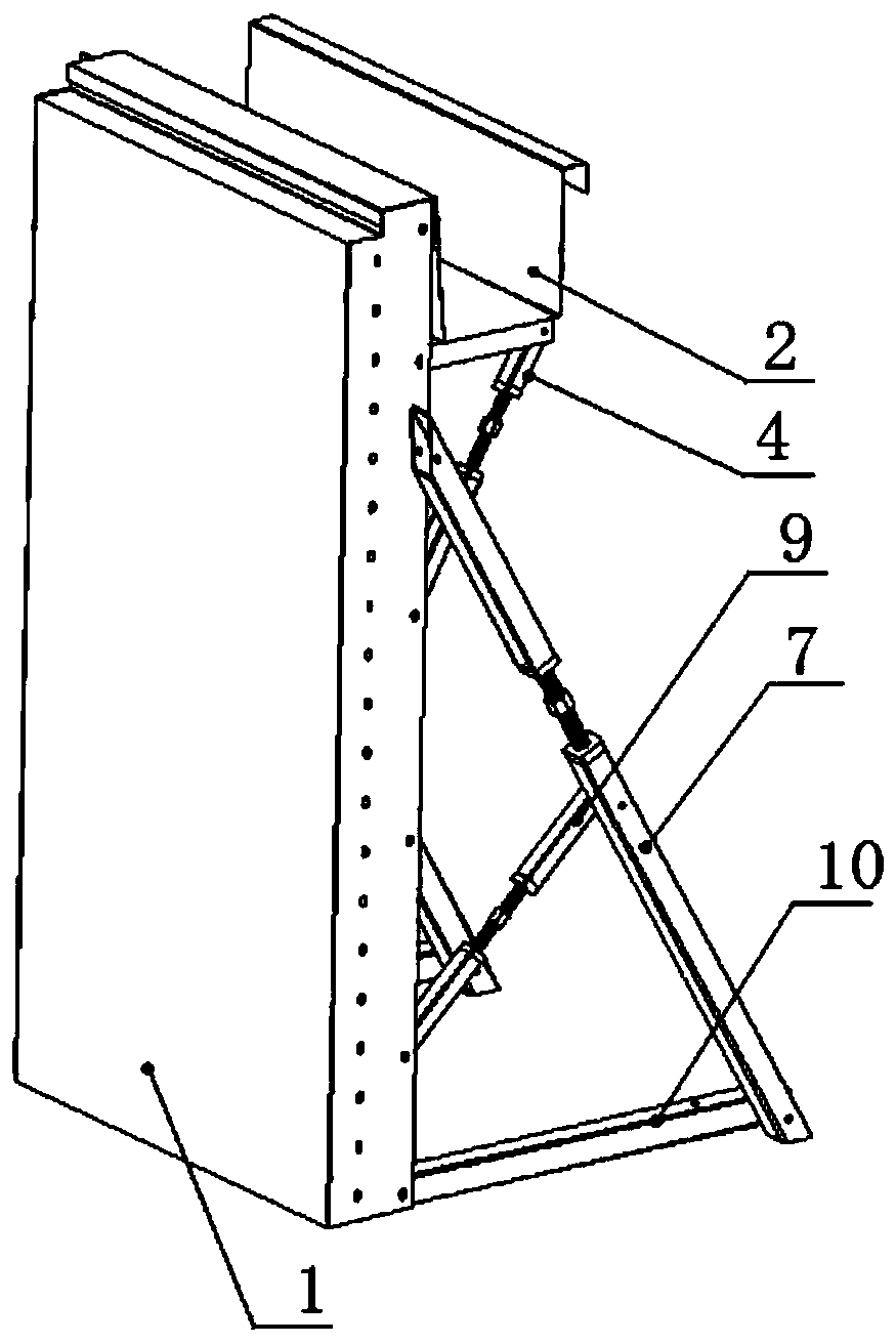 Assembled swimming pool and installation method