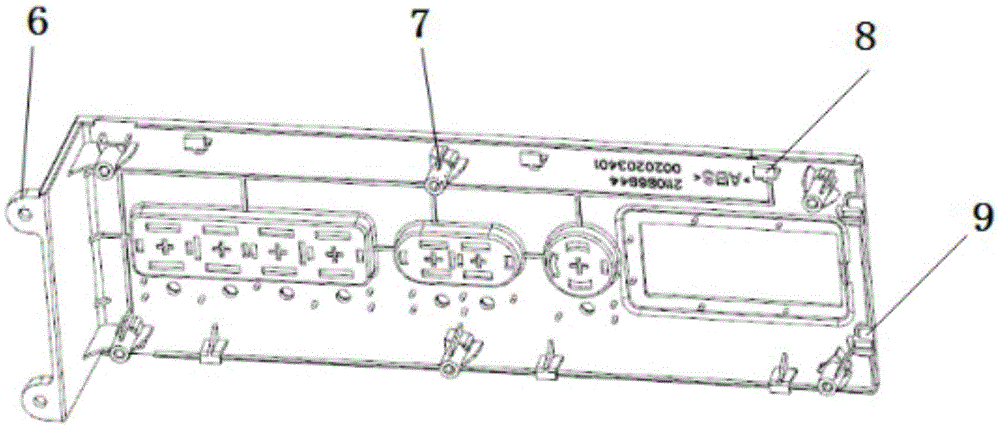 Easy-to-disassemble control panel structure and household appliance