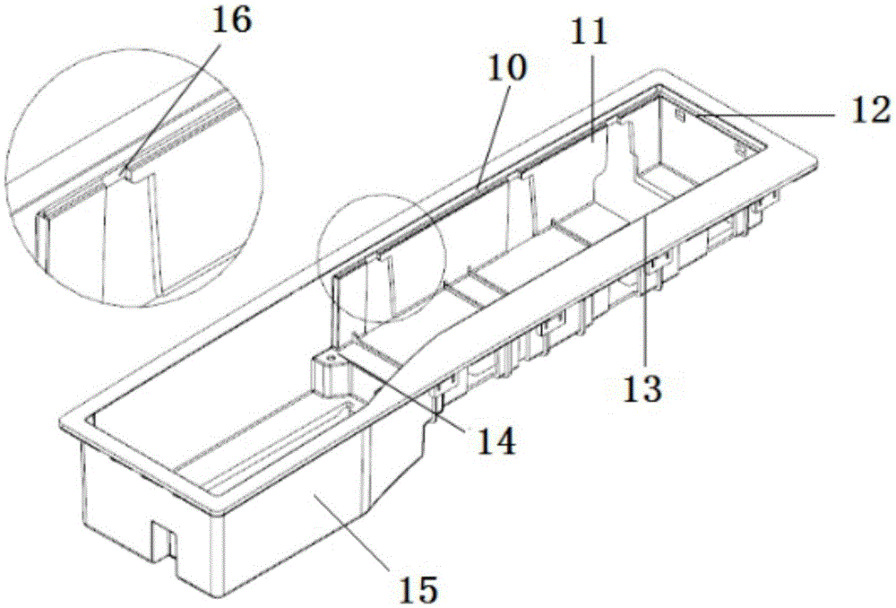 Easy-to-disassemble control panel structure and household appliance