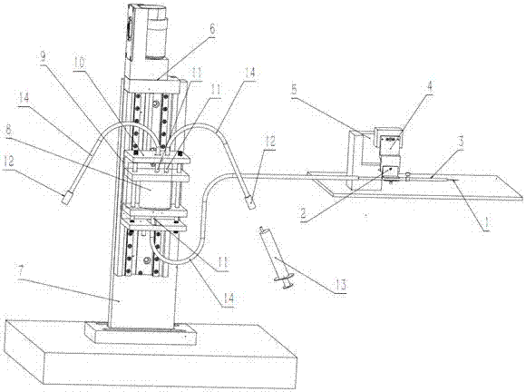 Water pressure-based micro-nano electric single-cell control system