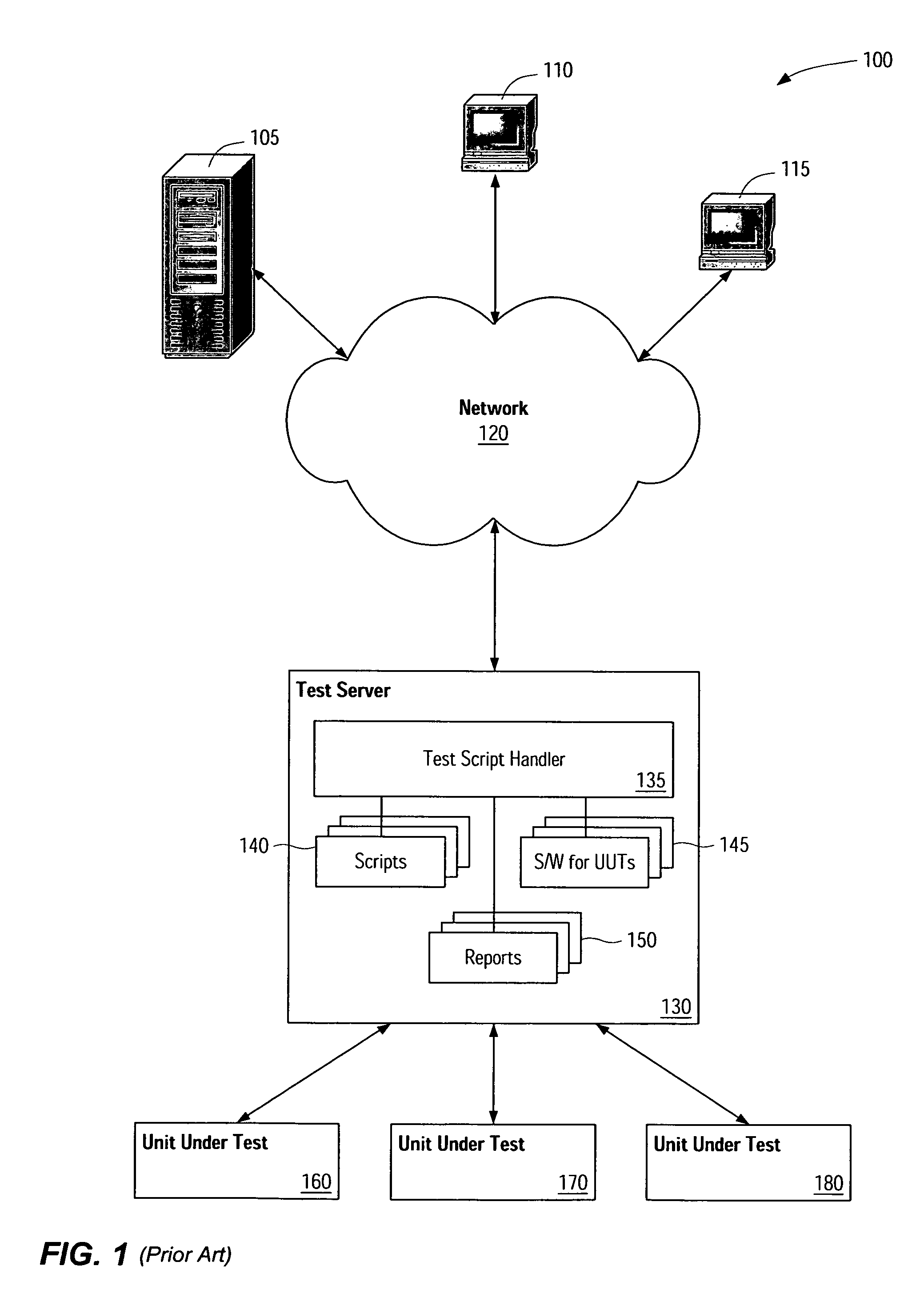 Source code debugging method and apparatus for use in script testing environment