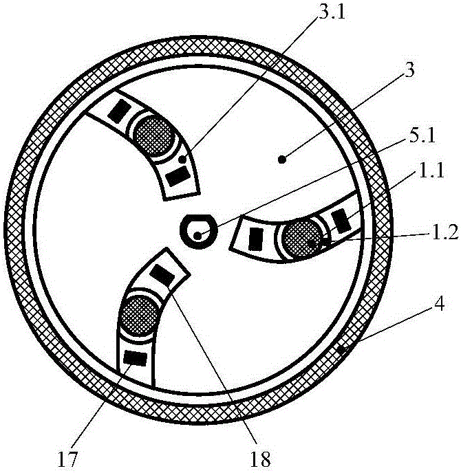 Rotary fruit picking manipulator