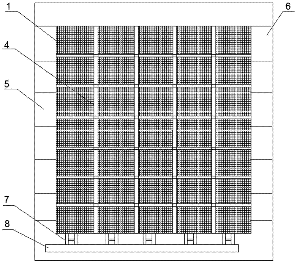 Photovoltaic roof structure easy to repair