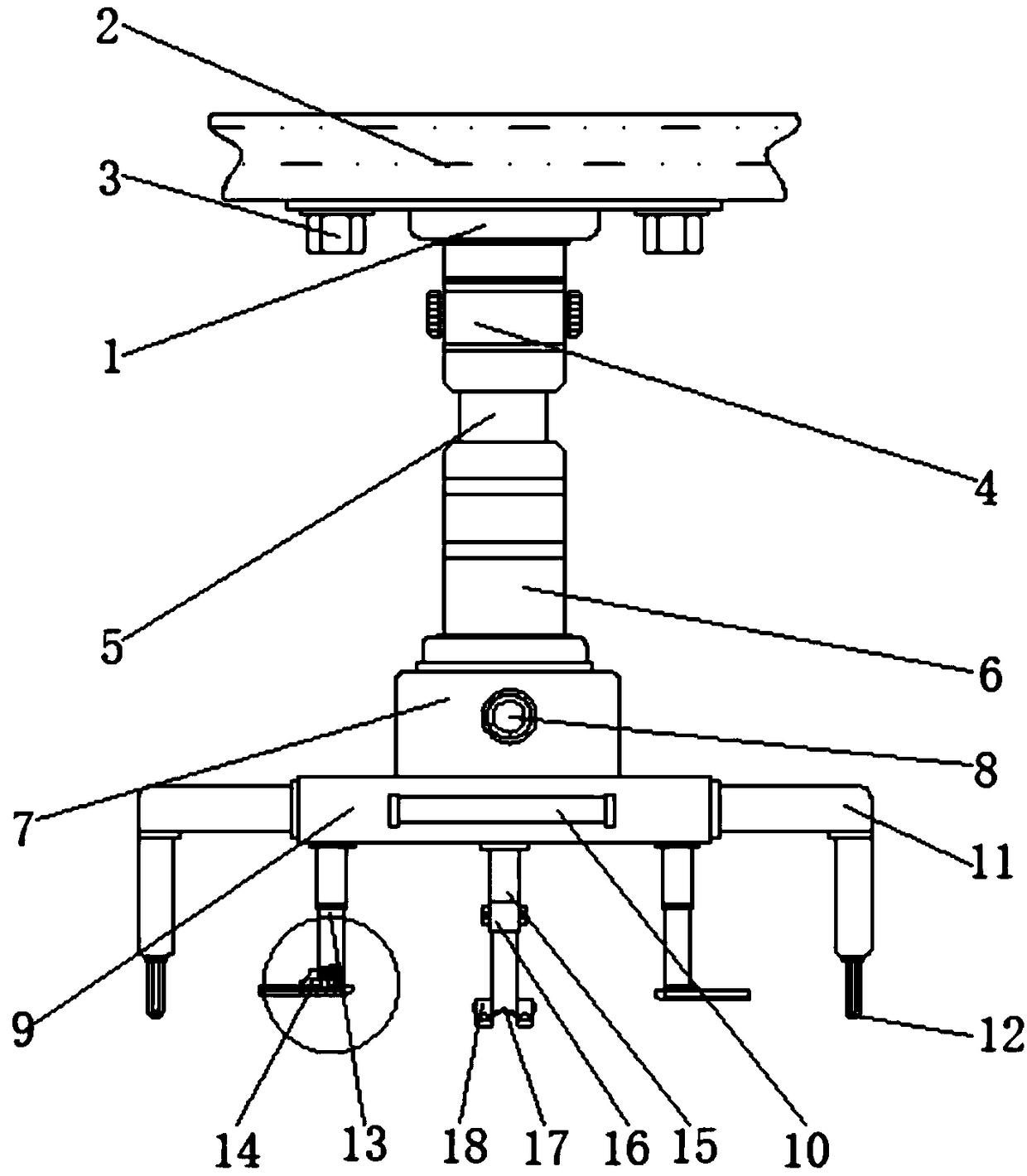 Medical multi-point cross-suturing wound suturing device