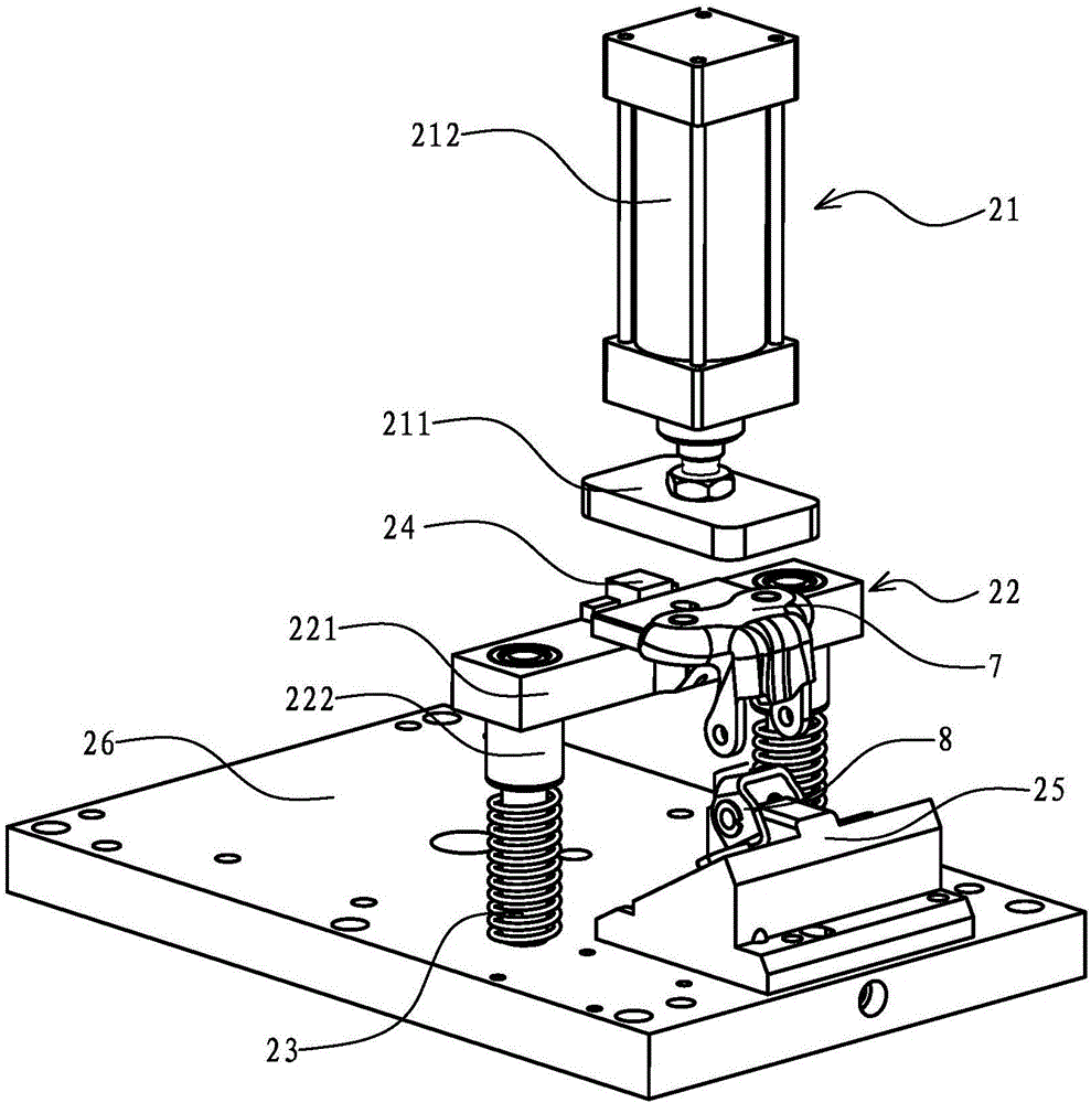 Auto door hinge automatic assembling machine