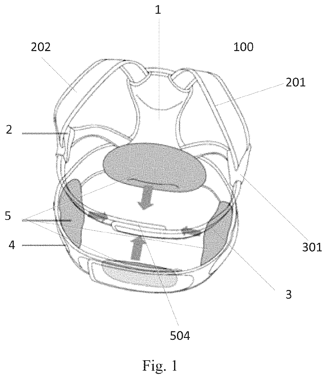 Respiratory pressure training strap and using method thereof