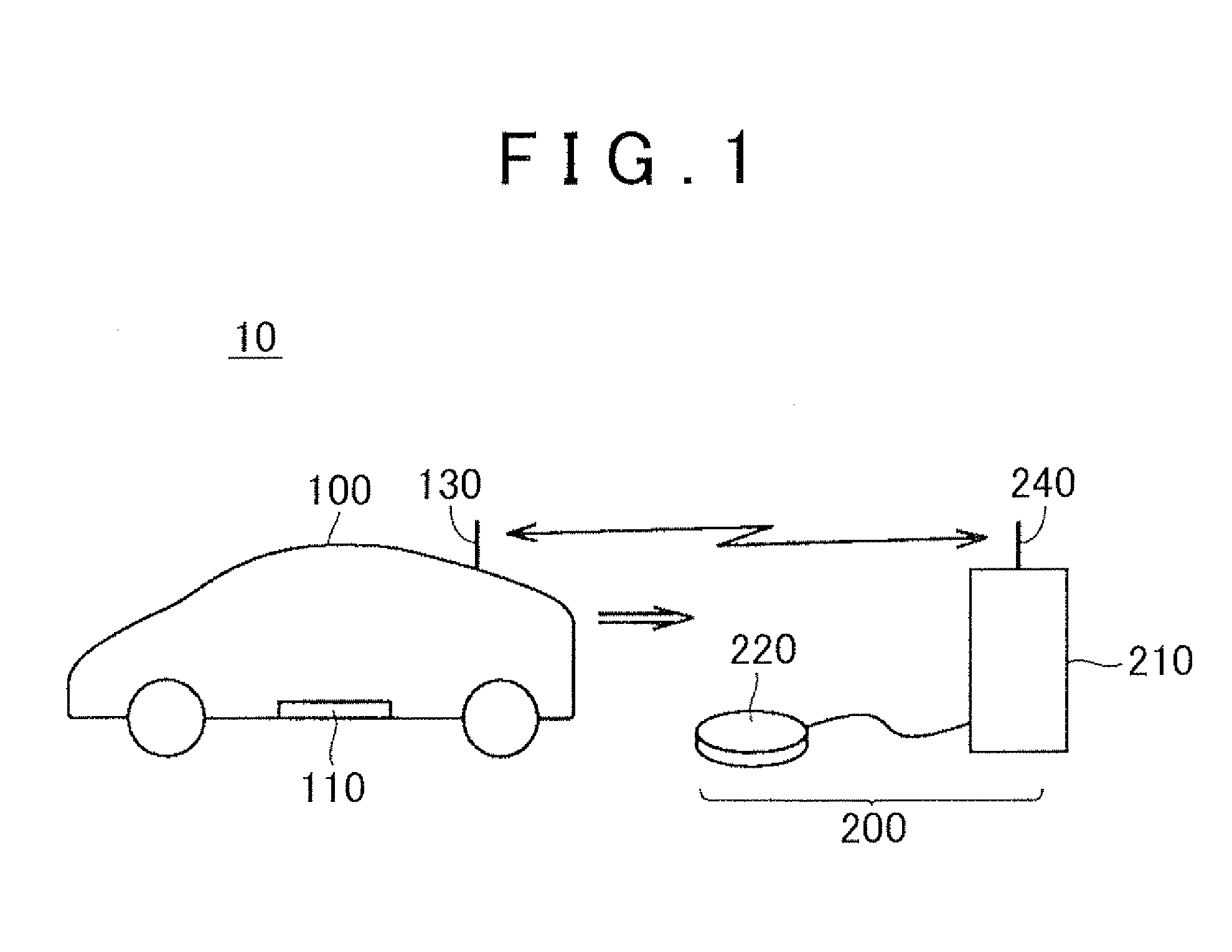 Power transmission system, vehicle and power supply facility