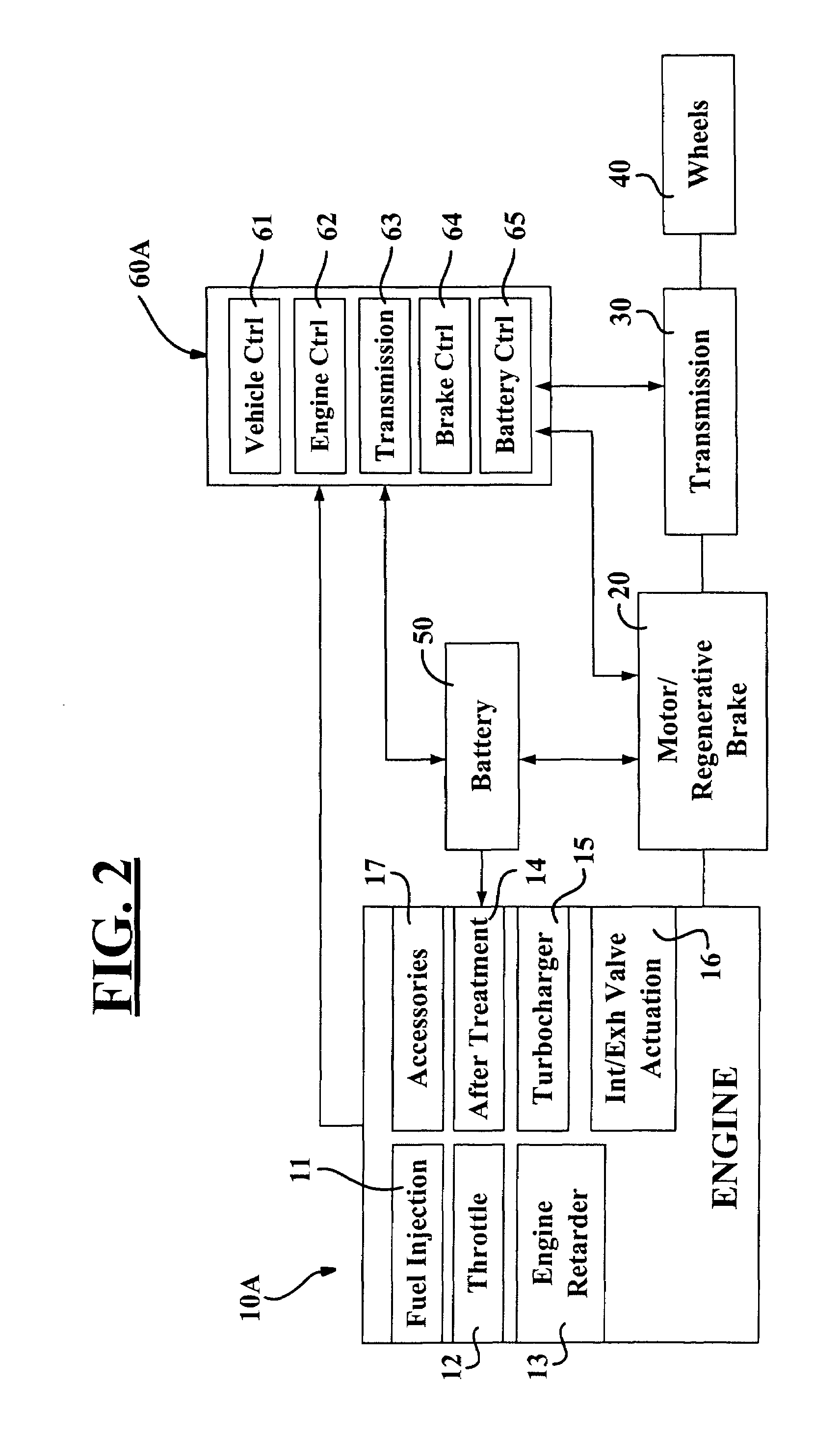 Internal combustion engines for hybrid powertrain