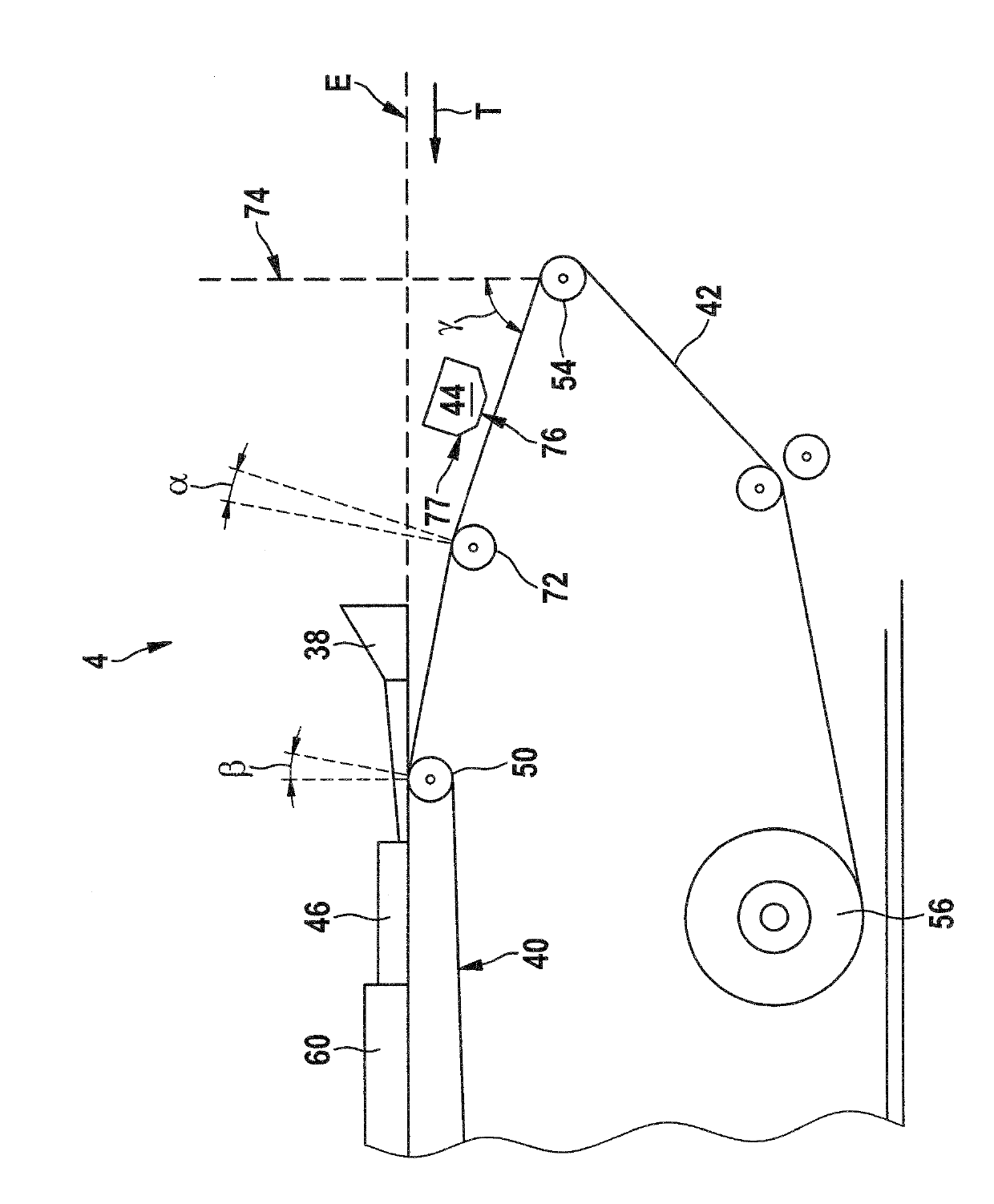 Apparatus for producing filters in the tobacco-processing industry