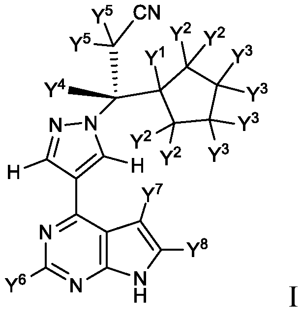 Deuterated derivative of ruxolitinib