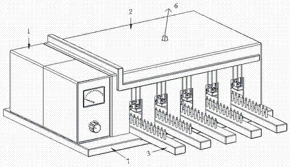 Adjustable heat shrink tube limit heating and sizing device