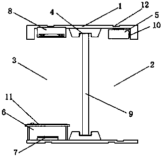 Chemical equipment dustproofing door