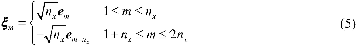 Square root volume filtering method based on mixed information weighting consistency