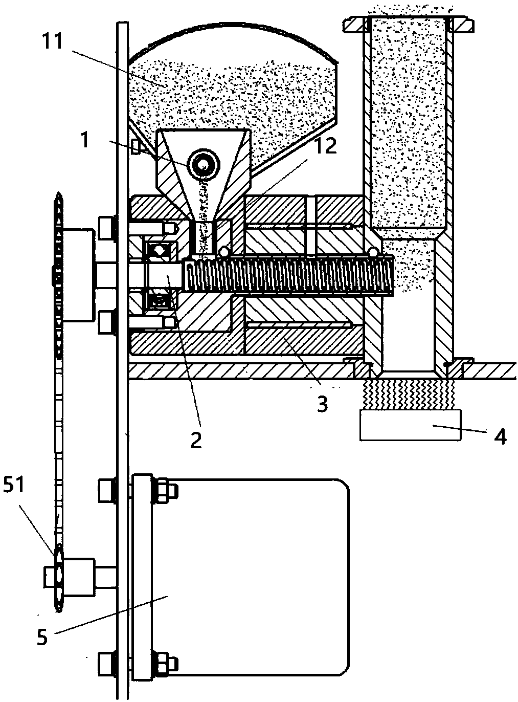 Cold firework eruption device