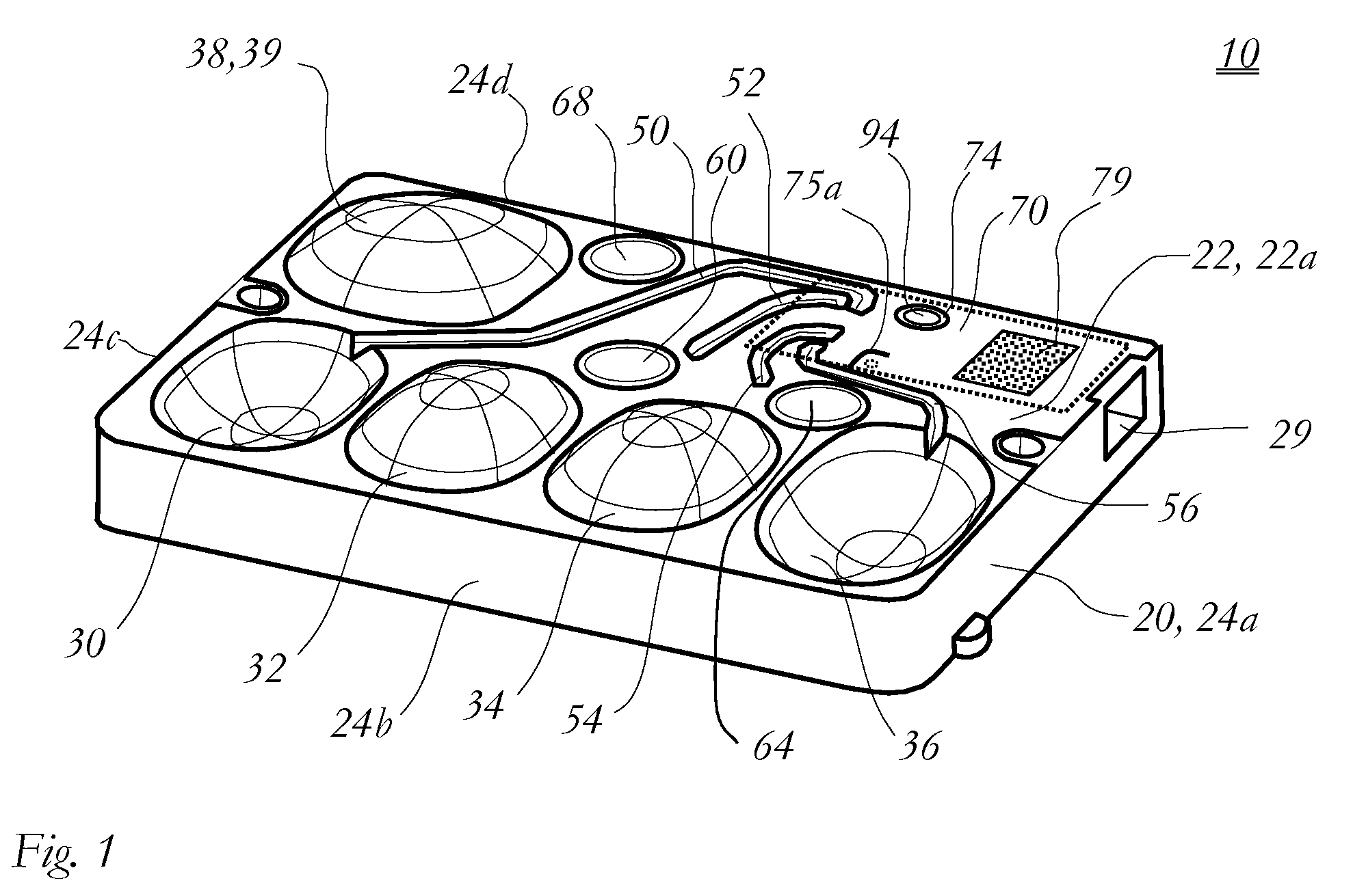 Disposable cassette and method of use for blood analysis on blood analyzer