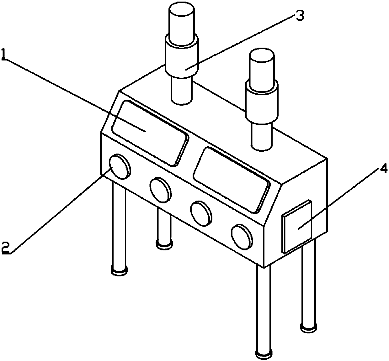 Radiation protection method for MOX pellet preparation process